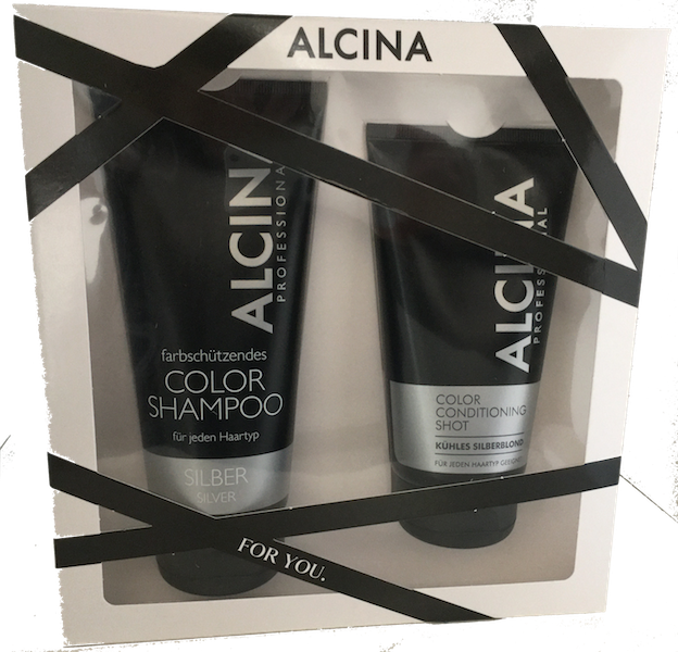 Alcina Geschenkset Haar Color Care Silber Shampoo + Conditioning Shot