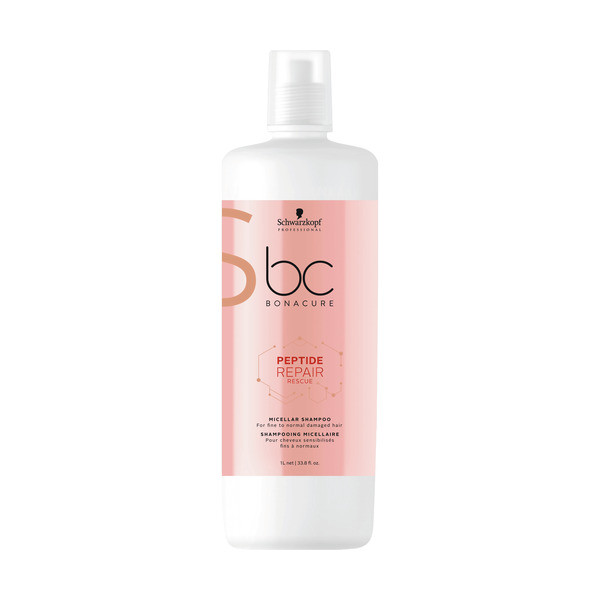Schwarzkopf BC Bonacure Peptide Repair Rescue Micellar Shampoo LITER