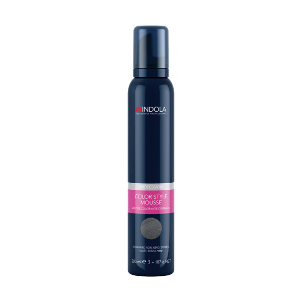 Indola Color Style Mousse Schwarz