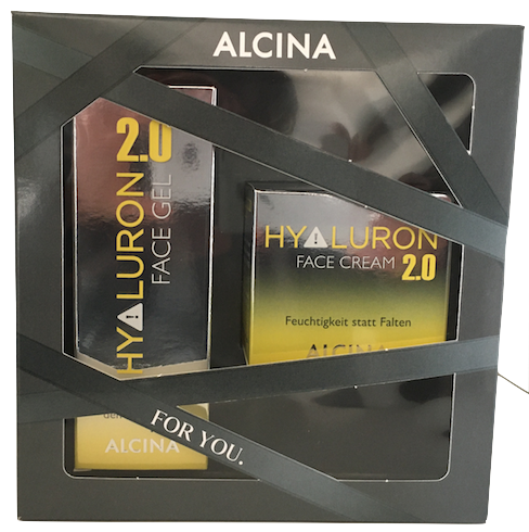 Alcina Geschenkset Haut HYALURON 2.0 Face Cream + Face Gel