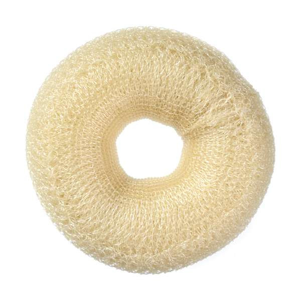 Comair Frisierzubehör Knotenring Blond 8 cm