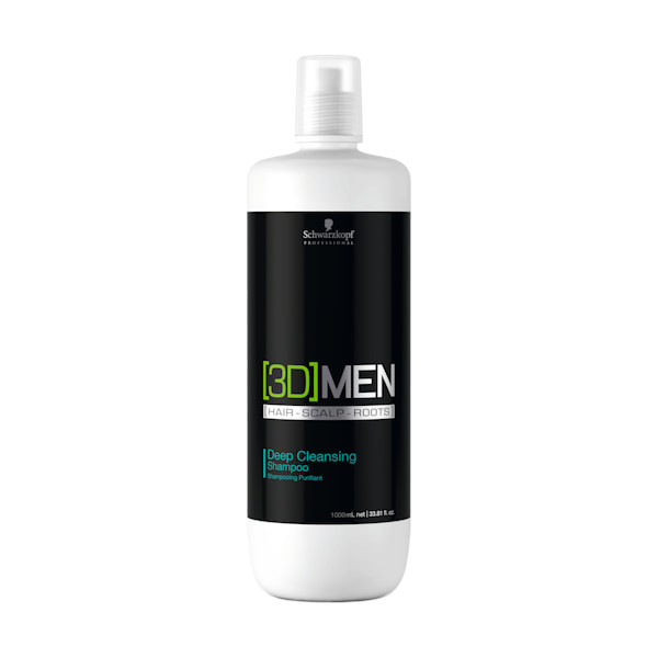 Schwarzkopf 3D Men Deep Cleansing Shampoo Kabinett Schwarzkopf 3D Men Deep Cleansing Shampoo Kabinett