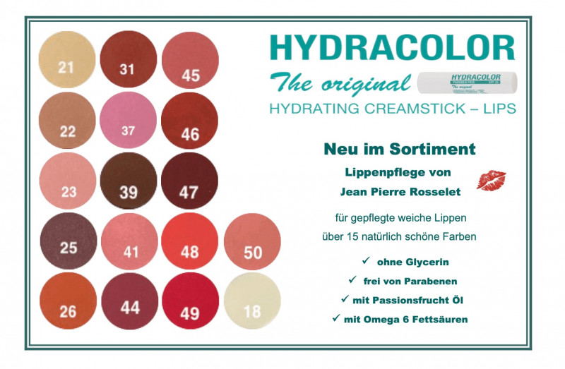 Hydracolor Lippenpflege