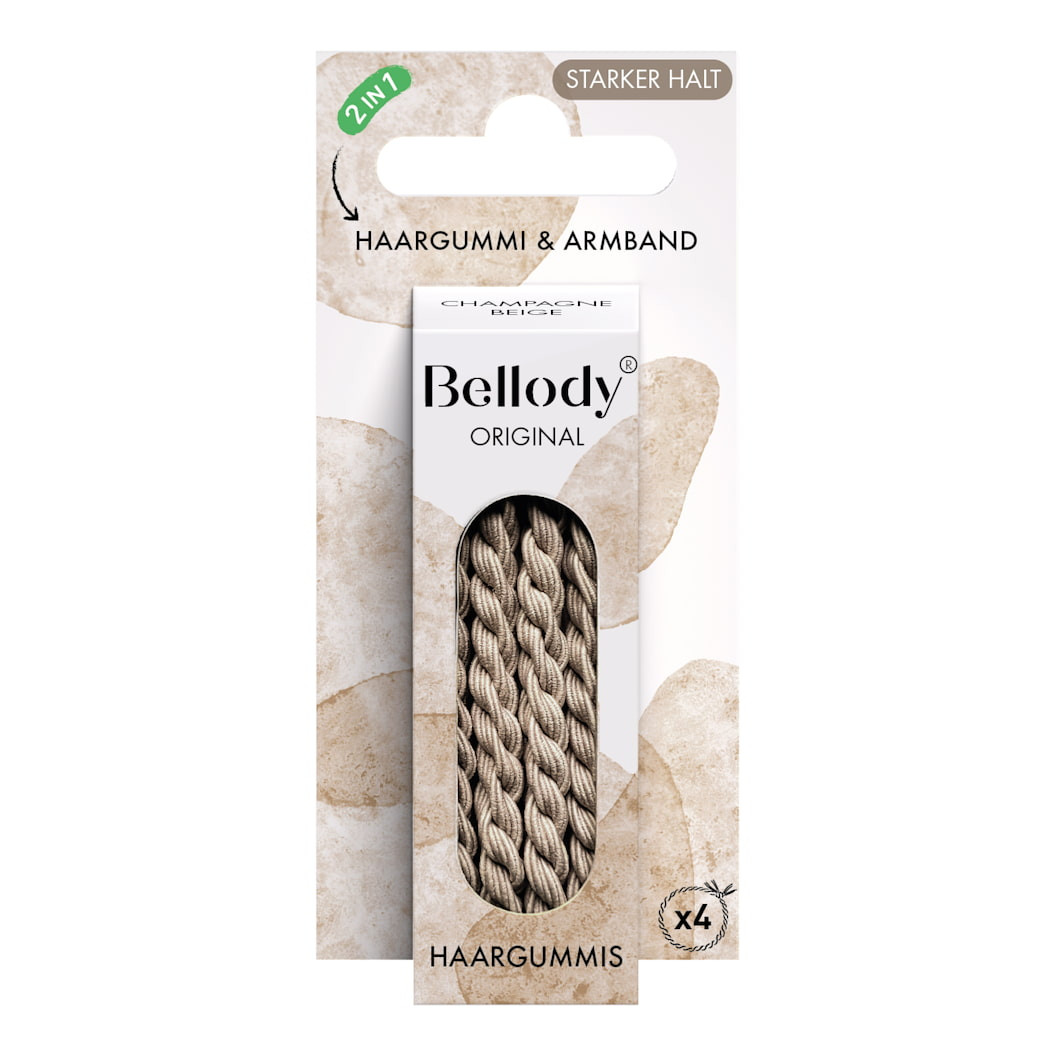 Bellody Original Haargummis Champagne Beige (Creme)