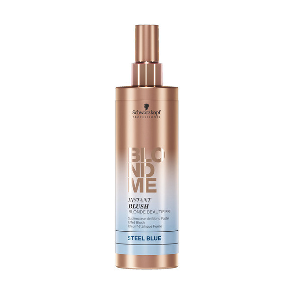 Schwarzkopf BlondMe Instant Blush Stahlblau Schwarzkopf BlondMe Instant Blush Stahlblau