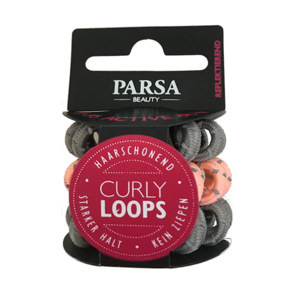 Parsa Haarschmuck Sport Curly Loop Active klein, No. 26048