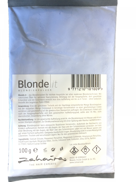 zahaira BLONDE IT Blondierpulver 100g