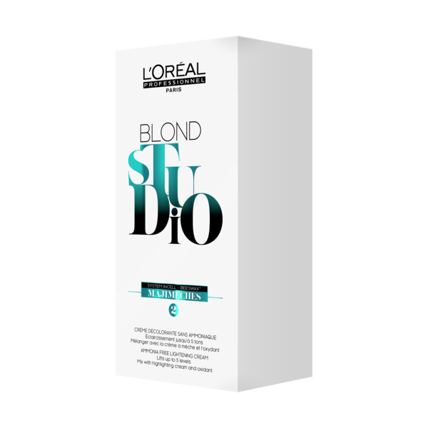 L'Oréal Blond Studio Majimeches 2 Aufhellender Balsam - Karton mit 25g Sachets L'Oréal Blond Studio Majimeches 2 Aufhellender Balsam - Karton mit 25g Sachets