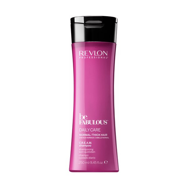 REVLON Be Fabulous Daily Care CREAM Shampoo Normal / Thick Hair