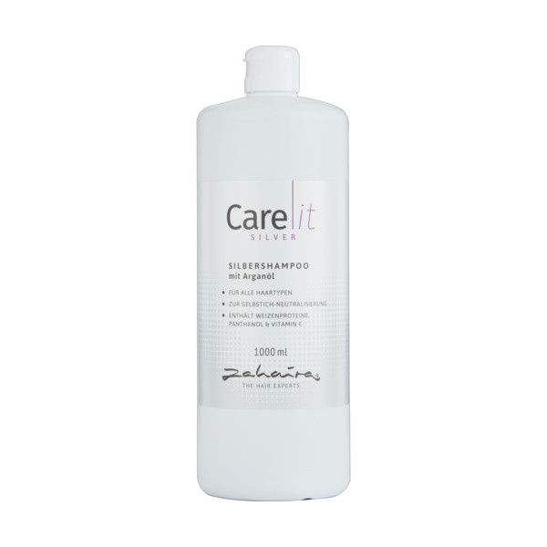 Zahaira CARE IT Silbershampoo mit Arganöl Kabinett Zahaira CARE IT Silbershampoo mit Arganöl Kabinett