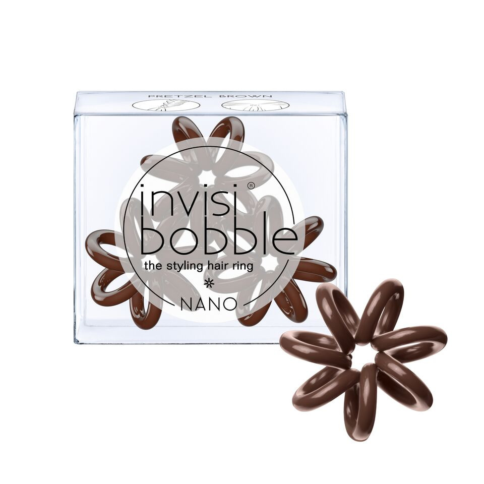 Invisibobble Nano Pretzel Brown Invisibobble Nano Pretzel Brown