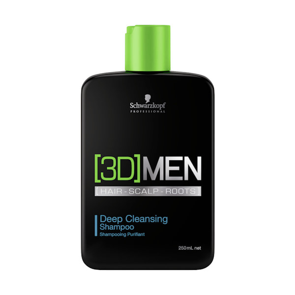 Schwarzkopf 3D Men Deep Cleansing Shampoo
