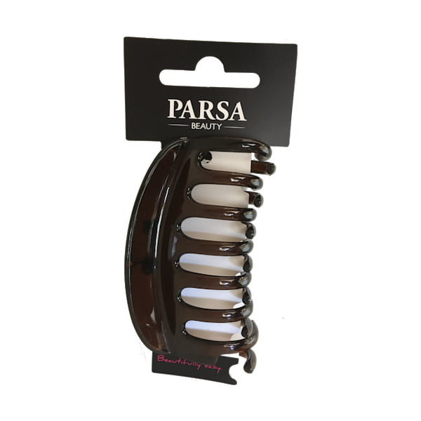 Parsa Haarschmuck Braun Wasserwell-Klammer XL, No. 87793