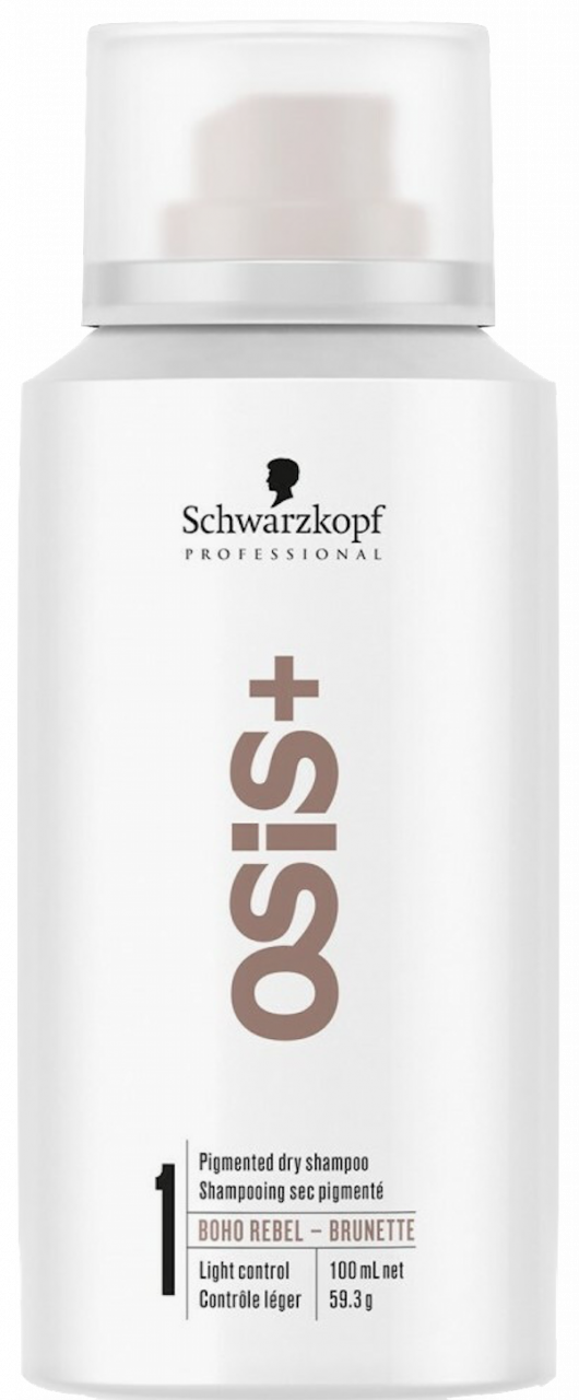 Schwarzkopf OSiS+ BOHO REBEL Pigmented Dry Shampoo BROWN Mini