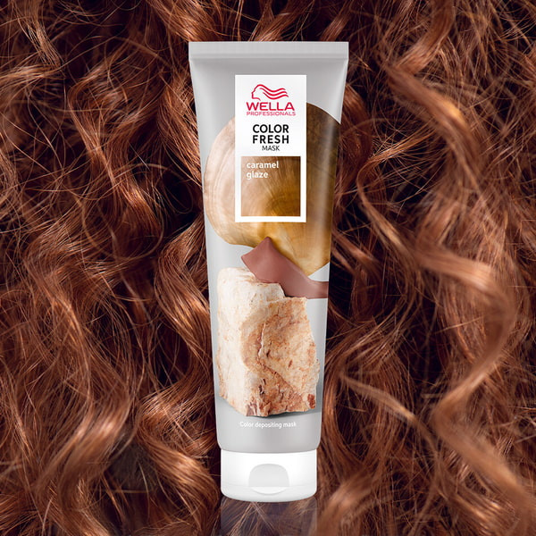 Wella Color Fresh Mask Caramel Glaze Wella Color Fresh Mask Caramel Glaze