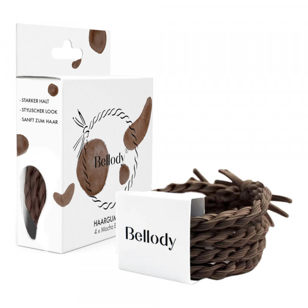 Bellody Original Haargummis Mocha Brown (Braun)