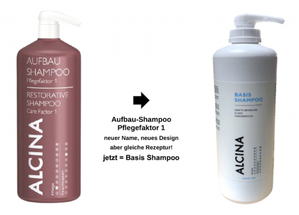 Alcina Basis-Shampoo Kabinett (Aufbau-Shampoo Pflegefaktor 1)