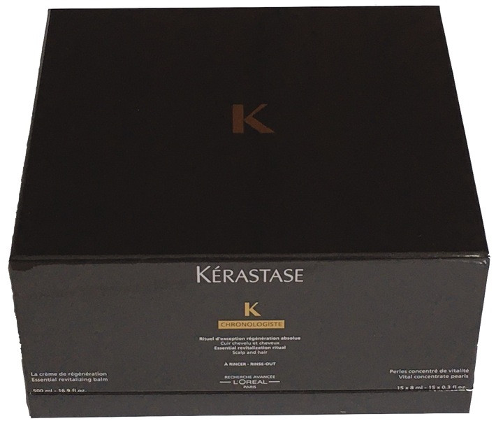 Kérastase Chronologiste Rituel d'exception Creme De Regeneration SET Kérastase Chronologiste Rituel d'exception Creme De Regeneration SET