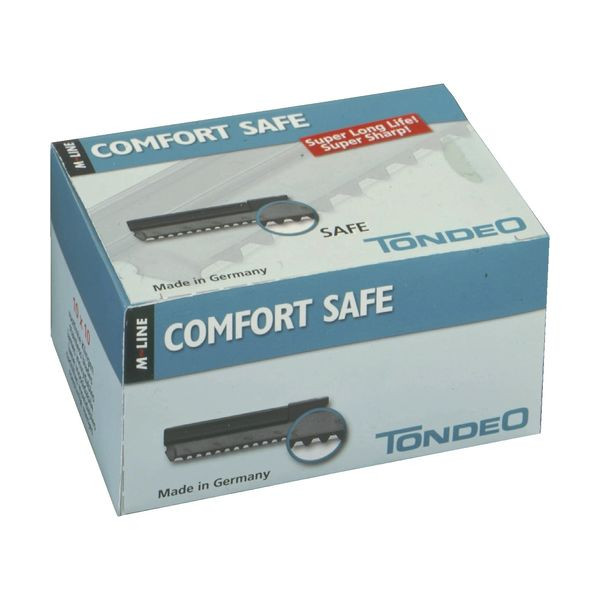 Tondeo Solingen Comfort Safe Klingen für Effilier-Arbeiten - Display