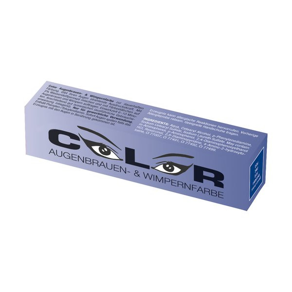 Comair Color Augenbrauen und Wimpernfarbe Blau