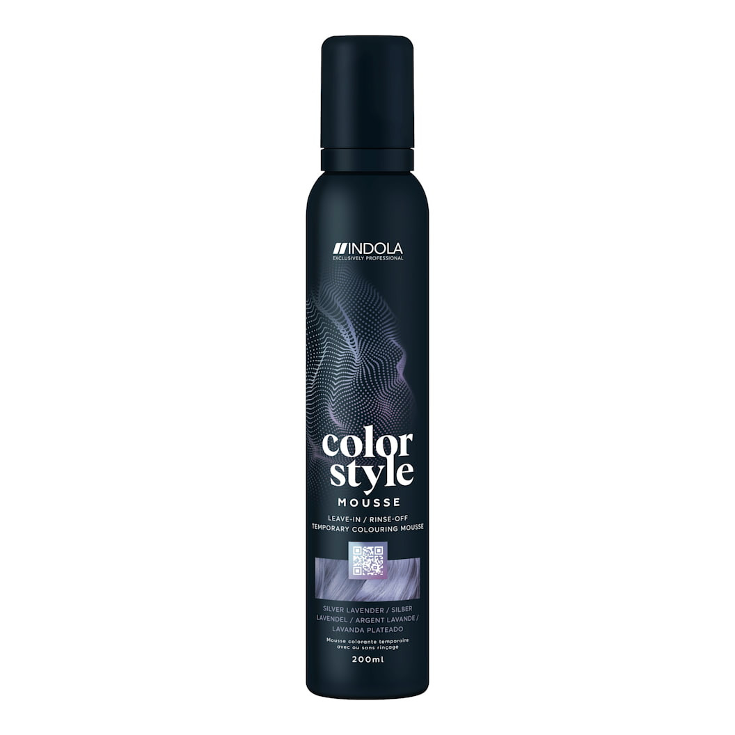 Indola Color Style Mousse Silber-Lavendel