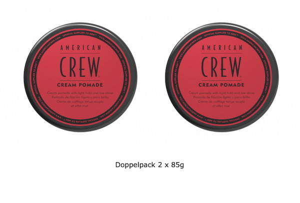 American Crew Cream Pomade Doppelpack 2 x 85g
