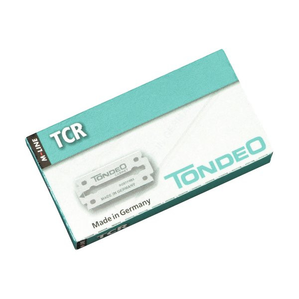 Tondeo Solingen TCR Rasiermesser Klingen - Display