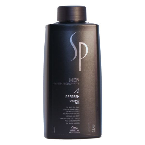 Wella SP Men Refresh Shampoo Liter
