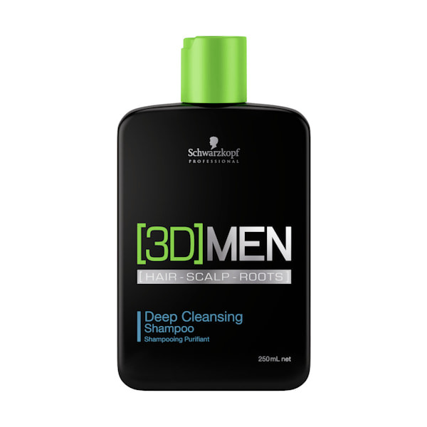 Schwarzkopf 3D Men Deep Cleansing Shampoo Schwarzkopf 3D Men Deep Cleansing Shampoo