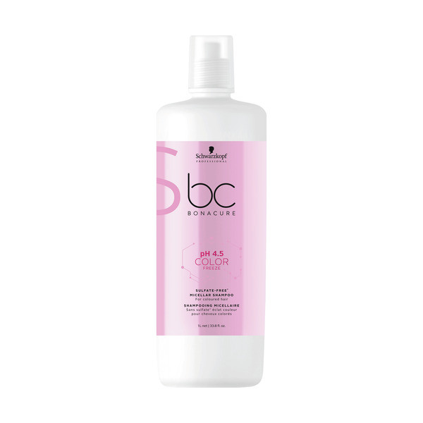 Schwarzkopf BC Bonacure ph 4.5 Color Freeze Micellar Sulfate Free Shampoo LITER