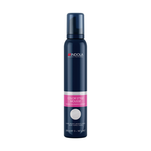 Indola Color Style Mousse Rejuvenate Silver