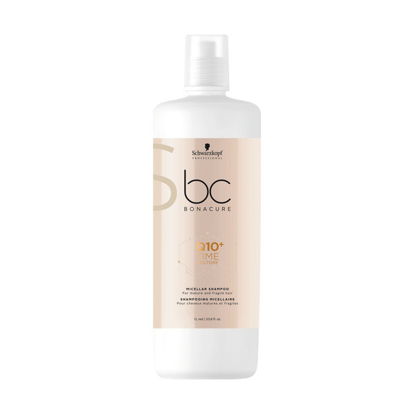 Schwarzkopf BC Bonacure Q10 Time Restore Micellar Shampoo LITER Schwarzkopf BC Bonacure Q10 Time Restore Micellar Shampoo LITER