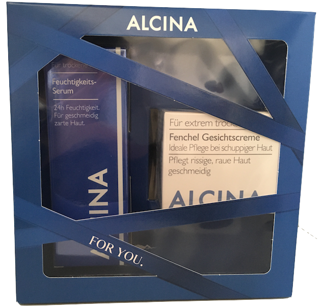 Alcina Geschenkset Haut Feuchtigkeits-Serum + Fenchel Gesichtscreme