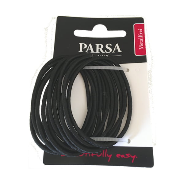 Parsa Haarschmuck Schwarz Haargummis Midi, No. 24515