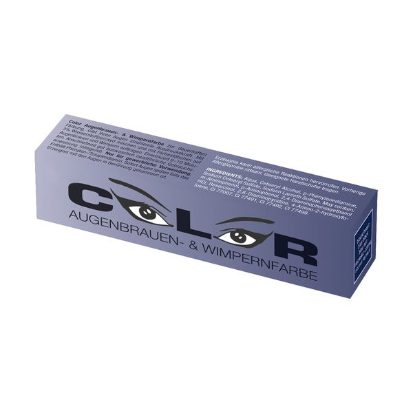 Comair Color Augenbrauen und Wimpernfarbe Blauschwarz