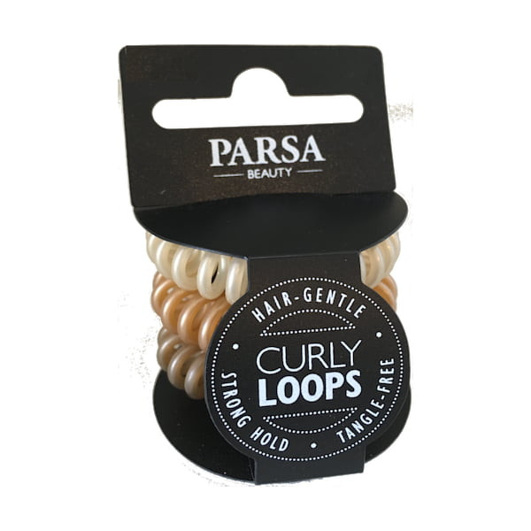 Parsa Haarschmuck Hell Curly Loop blond klein, No. 26266