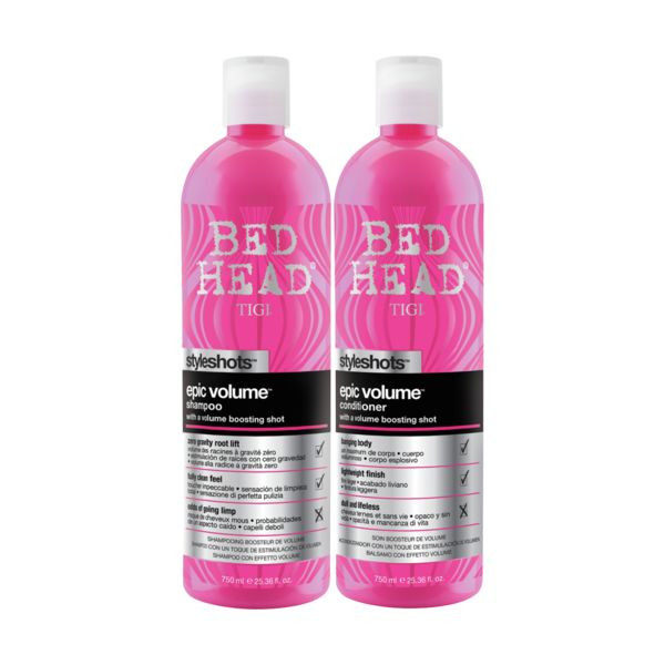 Tigi Bed Head Styleshots Epic Volume Tween Duo 750ml