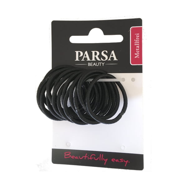 Parsa Haarschmuck Schwarz Haargummis Mini, No. 25943