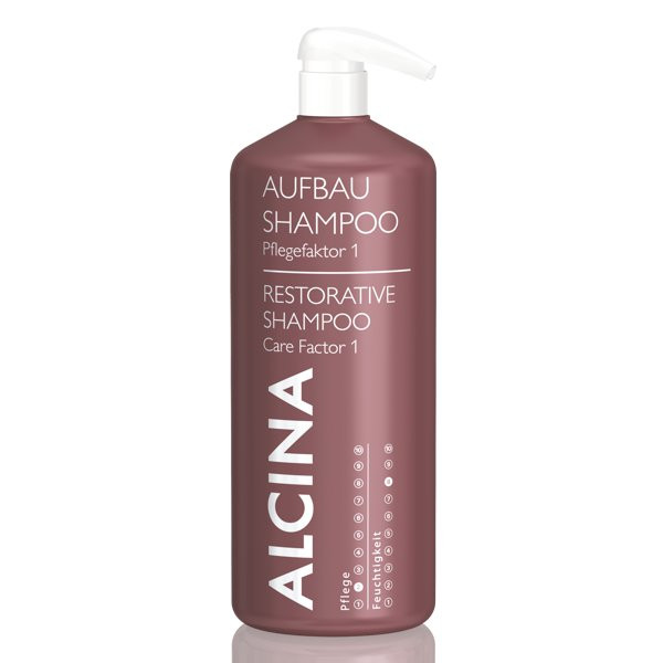 Alcina Aufbau-Shampoo Pflegefaktor 1 für trockenes Haar Kabinett
