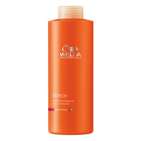 Wella Professionals Enrich Volumen Shampoo feines Haar - Kabinett