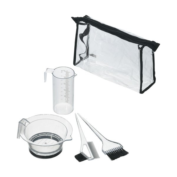 Comair Farbzubehör Anwendungs-Set 5-teilig transparent Comair Farbzubehör Anwendungs-Set 5-teilig transparent