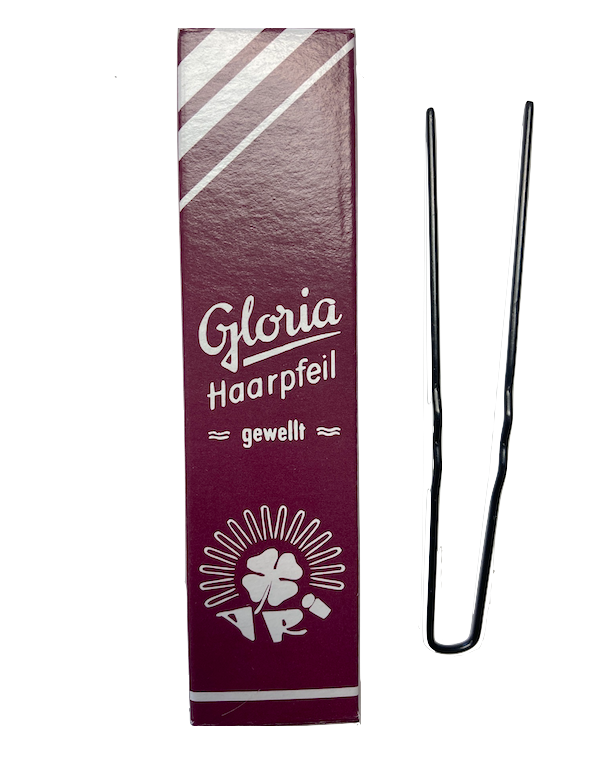 ARI Gloria Haarpfeil gewellt schwarz 90mm Päckchen ARI Gloria Haarpfeil gewellt schwarz 90mm Päckchen