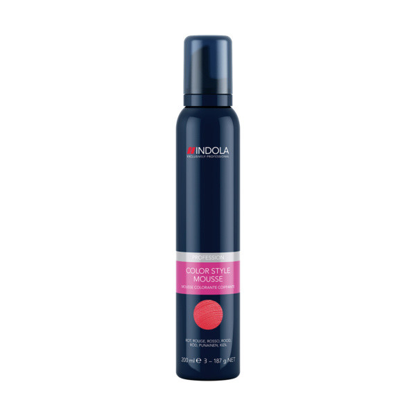 Indola Color Style Mousse Red