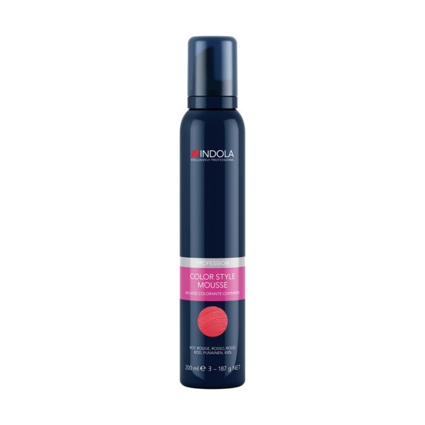 Indola Color Style Mousse Red Indola Color Style Mousse Red