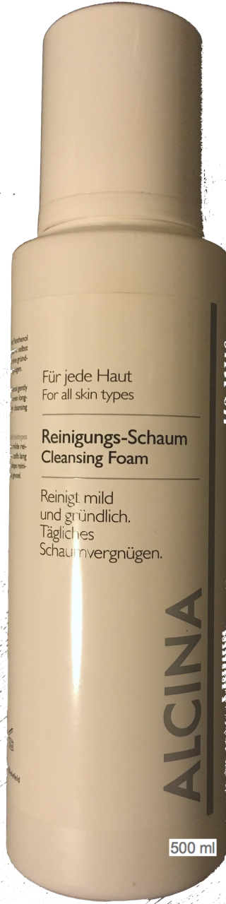 Alcina Kosmetik Reinigungsschaum Pflege für jede Haut KABINETT Alcina Kosmetik Reinigungsschaum Pflege für jede Haut KABINETT