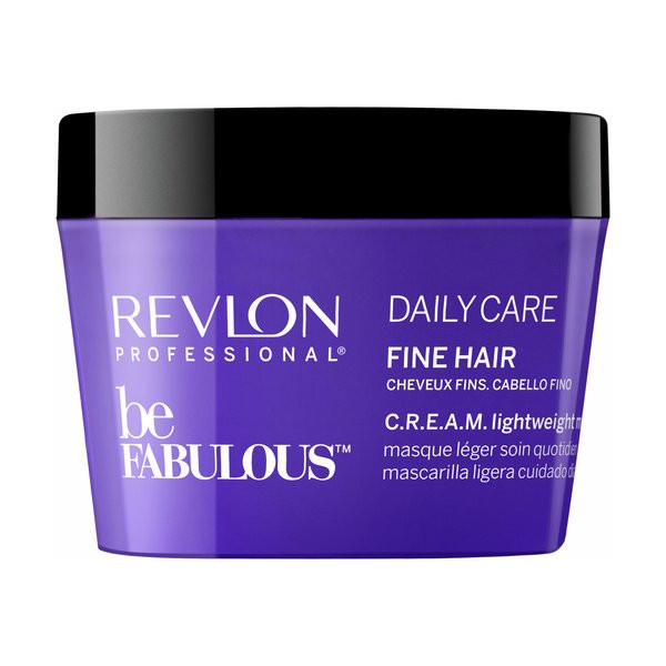 REVLON Be Fabulous Daily Care CREAM Lightweight Mask Fine Hair REVLON Be Fabulous Daily Care CREAM Lightweight Mask Fine Hair