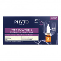 Phyto Phytocyane Frauen Ampullen-Kur progressiver Haarausfall, Set 12 x 5ml