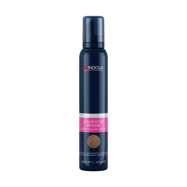 Indola Color Style Mousse Natural Medium Brown Indola Color Style Mousse Natural Medium Brown