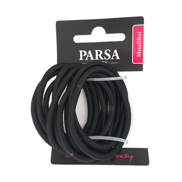 Parsa Haarschmuck Schwarz Haargummis XL, No. 24581 Parsa Haarschmuck Schwarz Haargummis XL, No. 24581