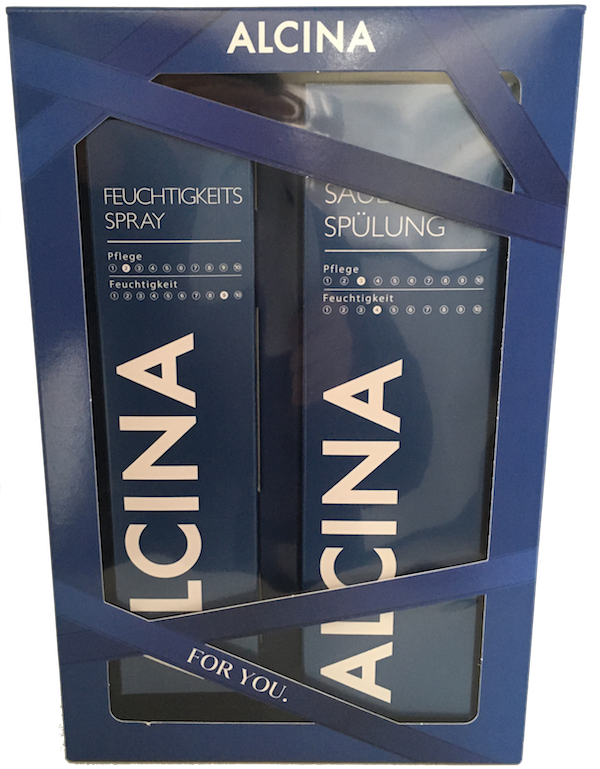 Alcina Geschenkset Haar Feuchtigkeits-Spray + Sauer-Spülung Alcina Geschenkset Haar Feuchtigkeits-Spray + Sauer-Spülung
